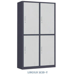Lemari Locker 4 Pintu (Standart Edge) SAN Lincoln 2C2D-Y-0