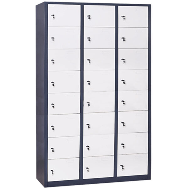 Lemari Locker 24 Pintu (Standart Edge) SAN Lincoln 3C8D-Y-0