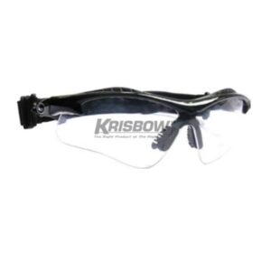 Kacamata Safety Spectacle Sporty Warp Around Clear Krisbow 10119710-0