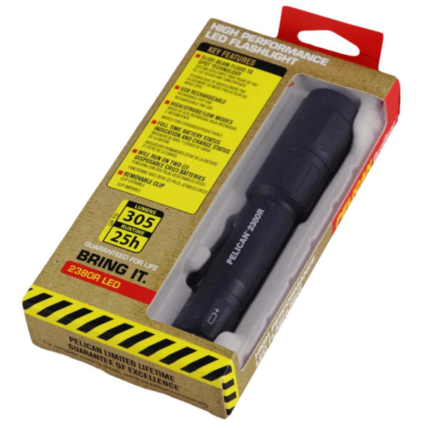 Senter Flashlight Rechargeable Led 2380R Pelican 10084207-36536