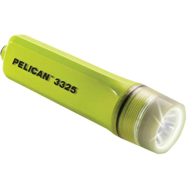 Senter Safety Flashlight Led Yellow 3325 Pelican 10115489-36526