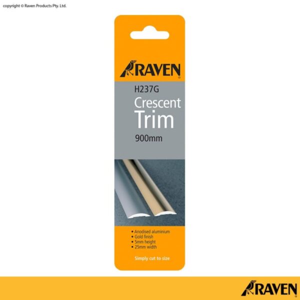 Raven H237C Premium Threshold Plate 900mm In Silver Tanggul Air-0