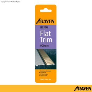 Raven H238C Premium Threshold Plate 900mm In Silver Tanggul Air-0
