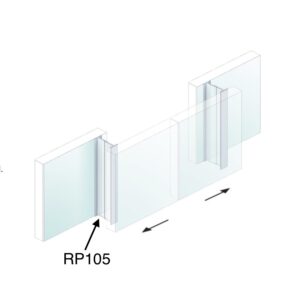 Raven Sliding Glass Door Seal Rp105 2X3000Mm Set-0