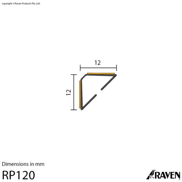 Raven Rp120 Acoustic Seal 2100Mm - Hitam-36803