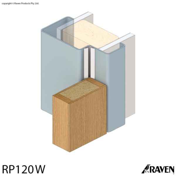 Raven Acoustic Door&Window Frame Seal Rp 120 Brown Single Door Set-36757