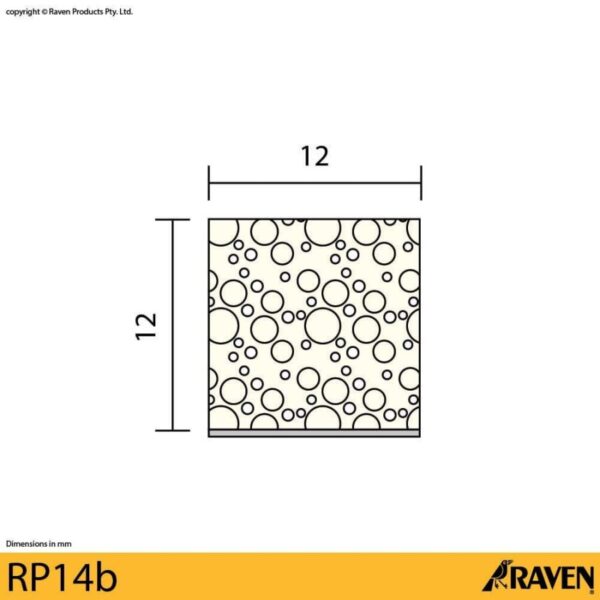 Raven Rp14B White Putih 2.5M Door Window Seal Celah Pintu Jendela-36649