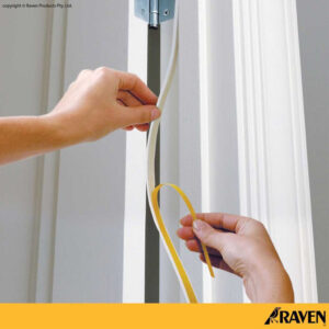Raven Door & Window Seal Rp14 White 5M Seal Celah Pintu Jendela-0