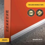 Raven Door Bottom Seal Rp 17 White Seal Penutup Celah Bawah Pintu-0