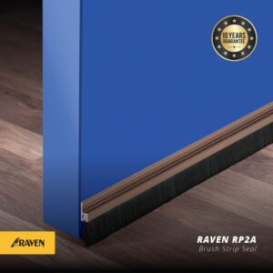 Raven Door Bottom Seal Rp 2A Bronze(Brown) Penutup Celah Bawah Pintu-0