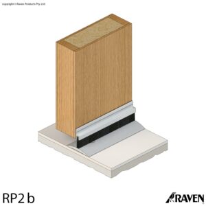 Raven Door Bottom Brush Seal Rp2B 3Meter In Silver-0