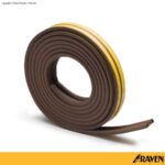 Raven Door & Window Seal Rp48 Brown 20 Meter Seal Pintu Jendela-0
