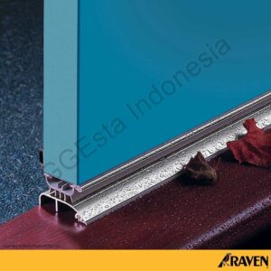 Raven Door Bottom Seal Rp 4 Storm Proof Clear A.(Silver)-0