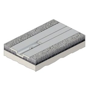 Raven Rp66 Threshold Plate 100Cm For Carpeted Floor In Silver-0