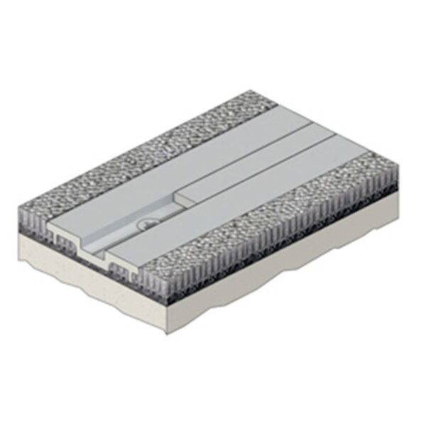 Raven Rp66 Threshold Plate 100Cm For Carpeted Floor In Silver-0