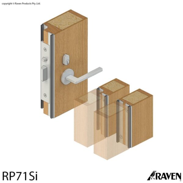 Raven Astragal Seal Rp71Si 3000mm-0