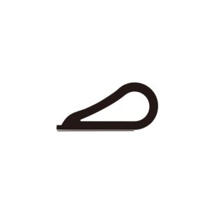 Raven Rp720 Acoustic Door Frame Seal 25 Meter Black Or Brown-0