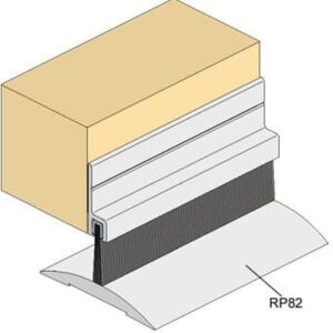 Raven Rp82 Threshold Plate 100Cm In Silver Tanggul Air-0