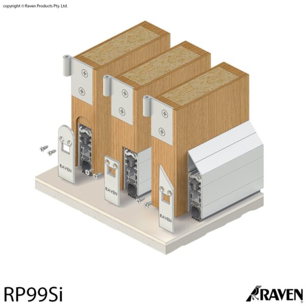 Raven Heavy Duty Acoustic Automatic Door Bottom Seal Rp 99Si Ca 920Mm-36762