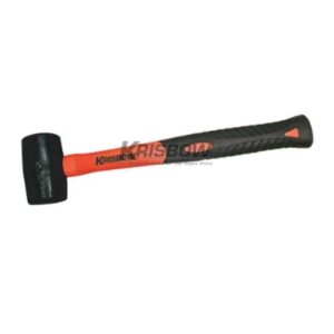 Palu Rubber Hammer 24 OZ Black Krisbow 10158535-0