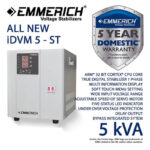 Stabilizer Listrik ALL NEW iDVM 5-ST 5kVA Emmerich ERIDVM050ST-0