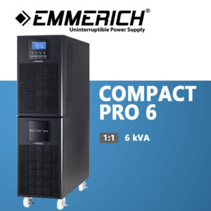 UPS Compact Pro 6 Backup Time 7 Menit Emmerich ERCMP69-0