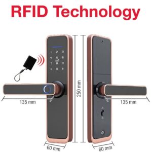 Digital Doorlock Card, Pin dan Finger Print Colcom CC5801-0