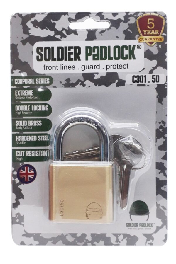 Gembok Soldier Padlock C301.50-0