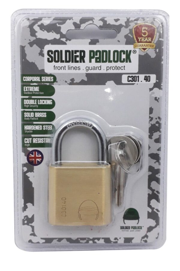 Gembok Soldier Padlock C301.40-0