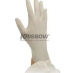 Sarung Tangan Glove Disposal Latex M Powder Free 100 Krisbow 10152298-0
