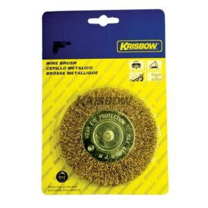 Wheel Brush 50MM With Shank IRAWBS2 Krisbow KW0300053-0