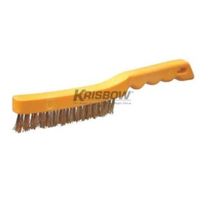 Sikat Scratch Brush Brass Wire 4ROW LRSBB4 Krisbow KW0300065-0