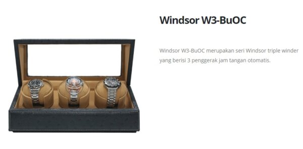 Whatch Winder Windsor W3-BUOC-0