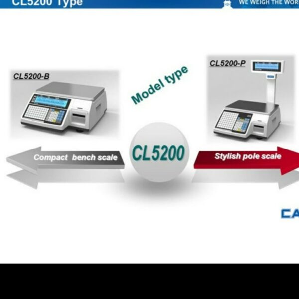 Timbangan Printing Label Supermarket 30kg Cas CL-5200P-37525