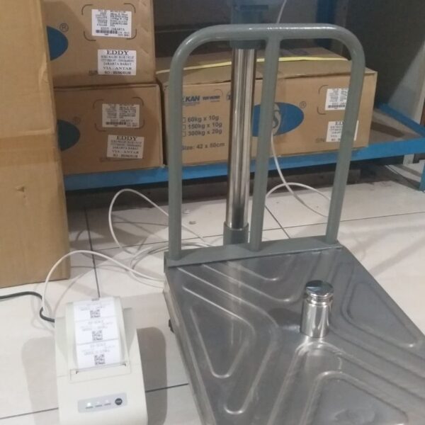 Timbangan Printing Label Sticker 100kg Cas HDI IS DLP-50-37517