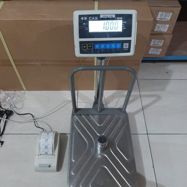 Timbangan Printing Label Sticker 100kg Cas HDI IS DLP-50-0