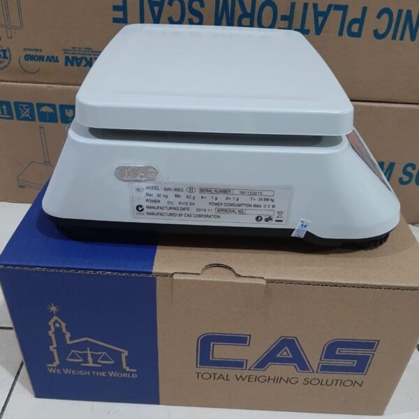 Timbangan Dapur Digital Cap 30Kg Cas SW-II-37574