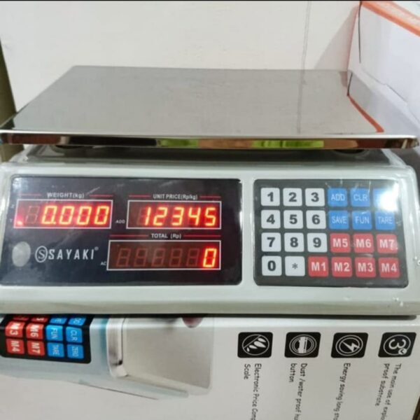 Timbangan Buah Digital Cap 40Kg Sayaki-37615