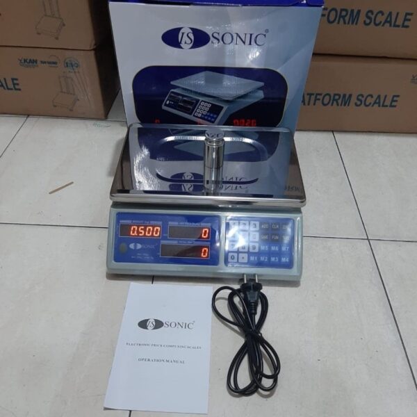 Timbangan Buah Digital Cap 30kg Sonic-0