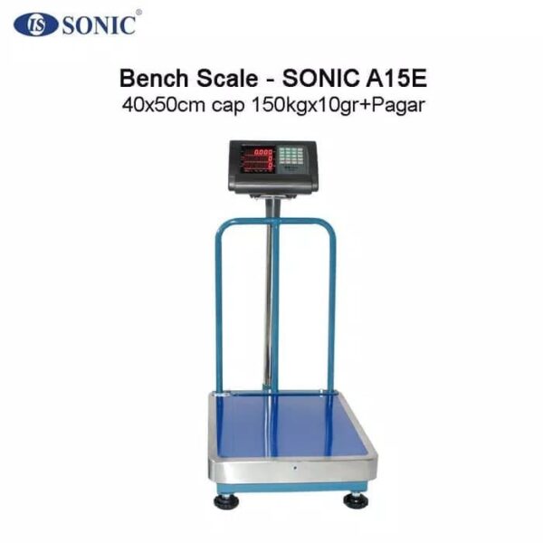 Timbangan Counting Digital Scale Cap 150Kg Sonic A15E-0