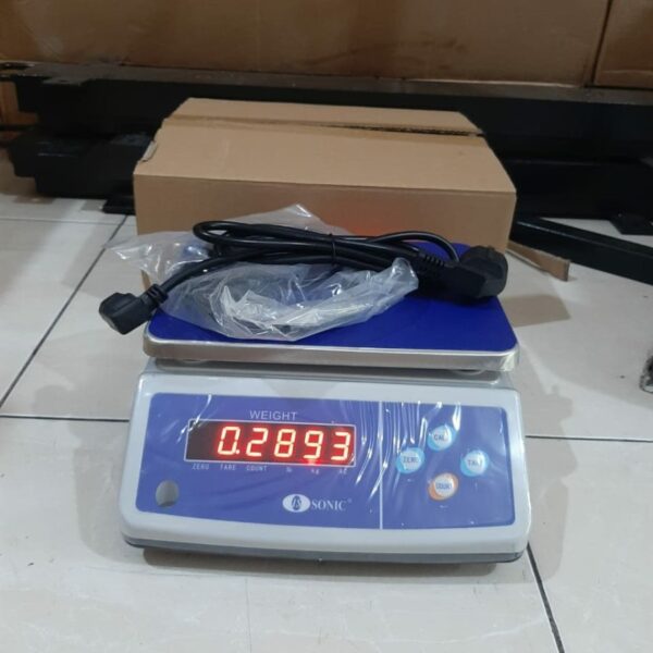 Timbangan Dapur Digital Cap 30Kg Sonic ACS-RS-37582
