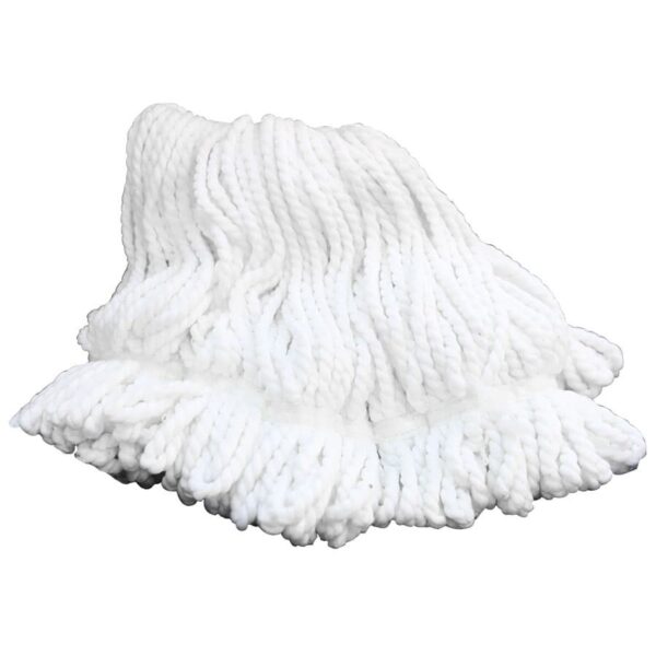 Kain Pel Looped End Wax Mop Head White Krisbow 10041163-0
