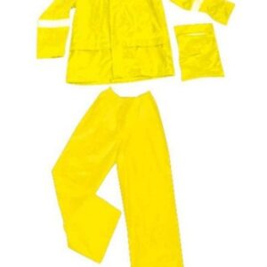 Jas Hujan Rainsuit PVC (M) Yellow Krisbow 10051723-0