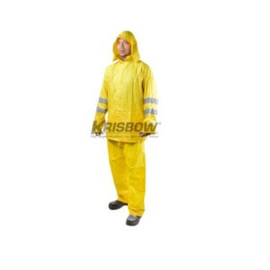 Jas Hujan Rainsuit PVC L Yellow Krisbow 10051755-0