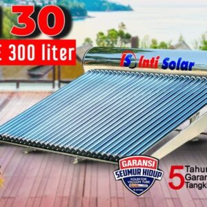 Pemanas Air Matahari Water Heater 300 Liter Inti Solar 30 IN-0