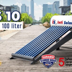 Pemanas Air Matahari Water Heater 100 Liter Inti Solar PS 10-0