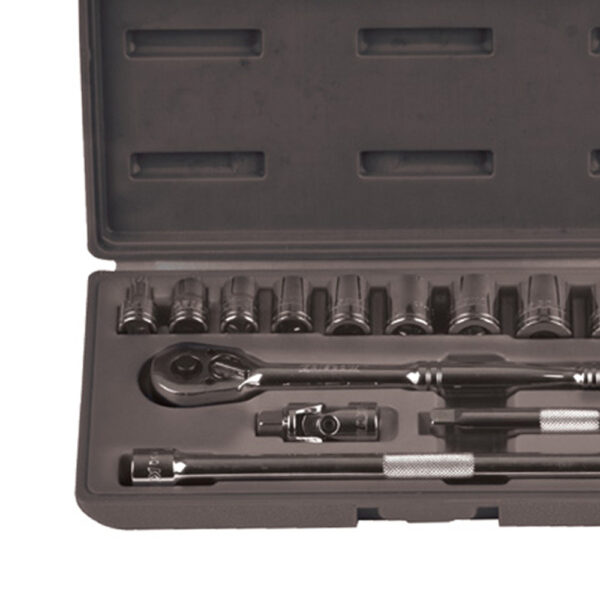 Socket Set SQ3/8IN 10-22MM 18PC LRSOS1 Krisbow 10451484-37999