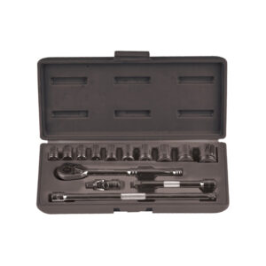Socket Set SQ3/8IN 10-22MM 18PC LRSOS1 Krisbow 10451484-0
