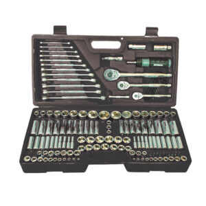 Socket Set 1/4+3/8+1/2IN+MM 123PC LRSOS2 Krisbow 10451485-0