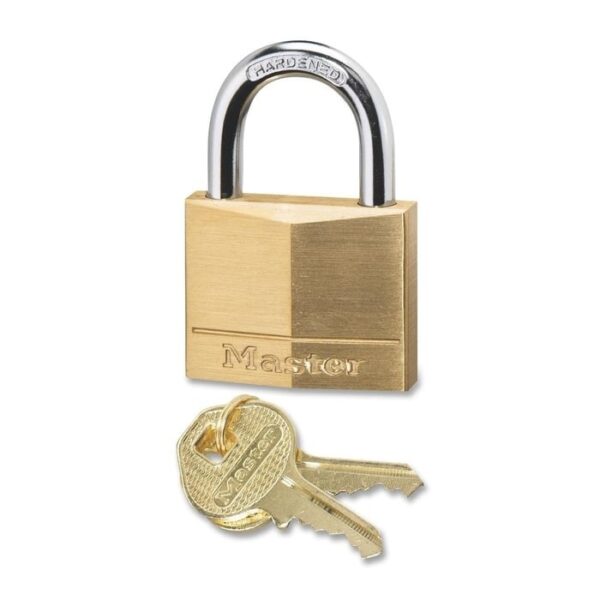 Gembok Solid Brass Padlocks Keyed Different Masterlock 120D-38011